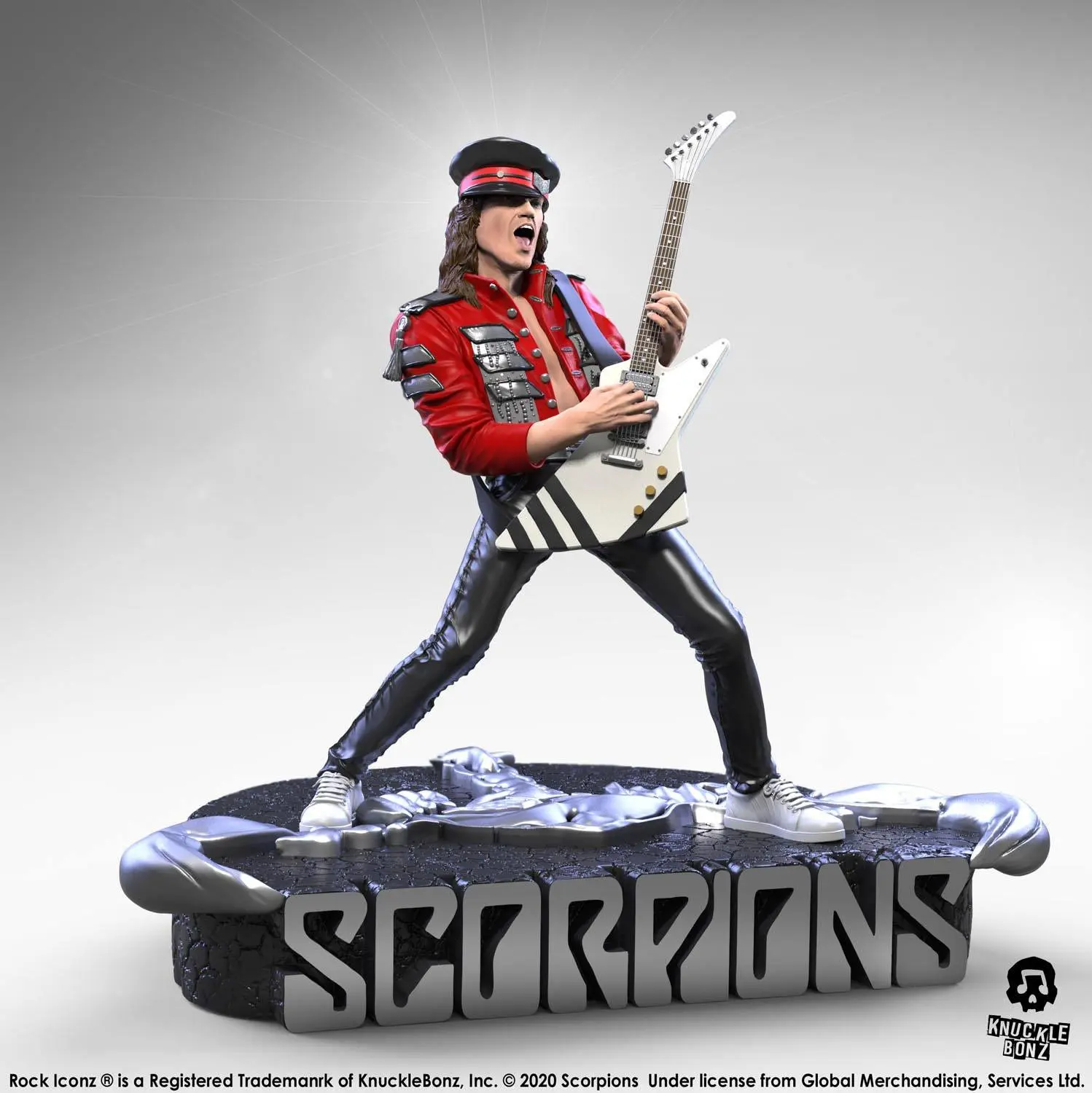 Scorpions Rock Iconz Matthias Jabs Limitált kiadás szobor figura 22 cm termékfotó