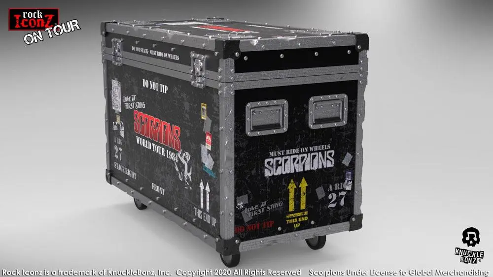 Scorpions Rock Ikonz On Tour World Around Tour 1984 Road Case + Stage Backdrop termékfotó