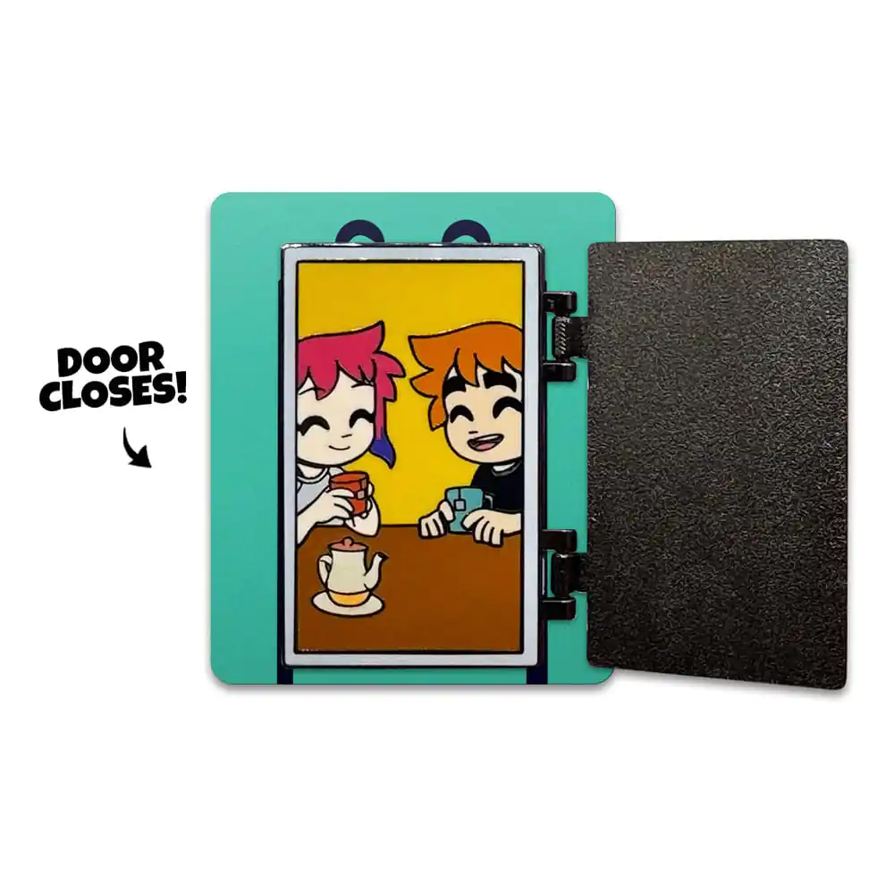 Scott Pilgrim Door Swinging kitűző 5 cm termékfotó