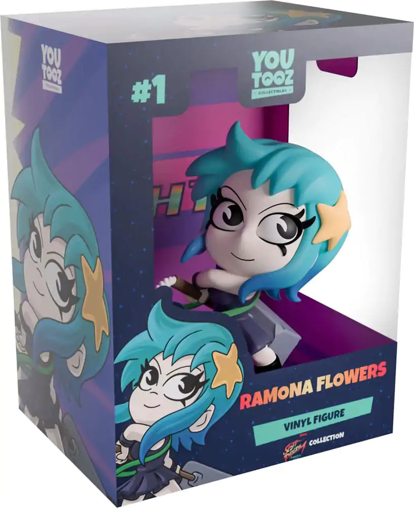 Scott Pilgrim Vinyl figura Ramona Flowers 12 cm termékfotó