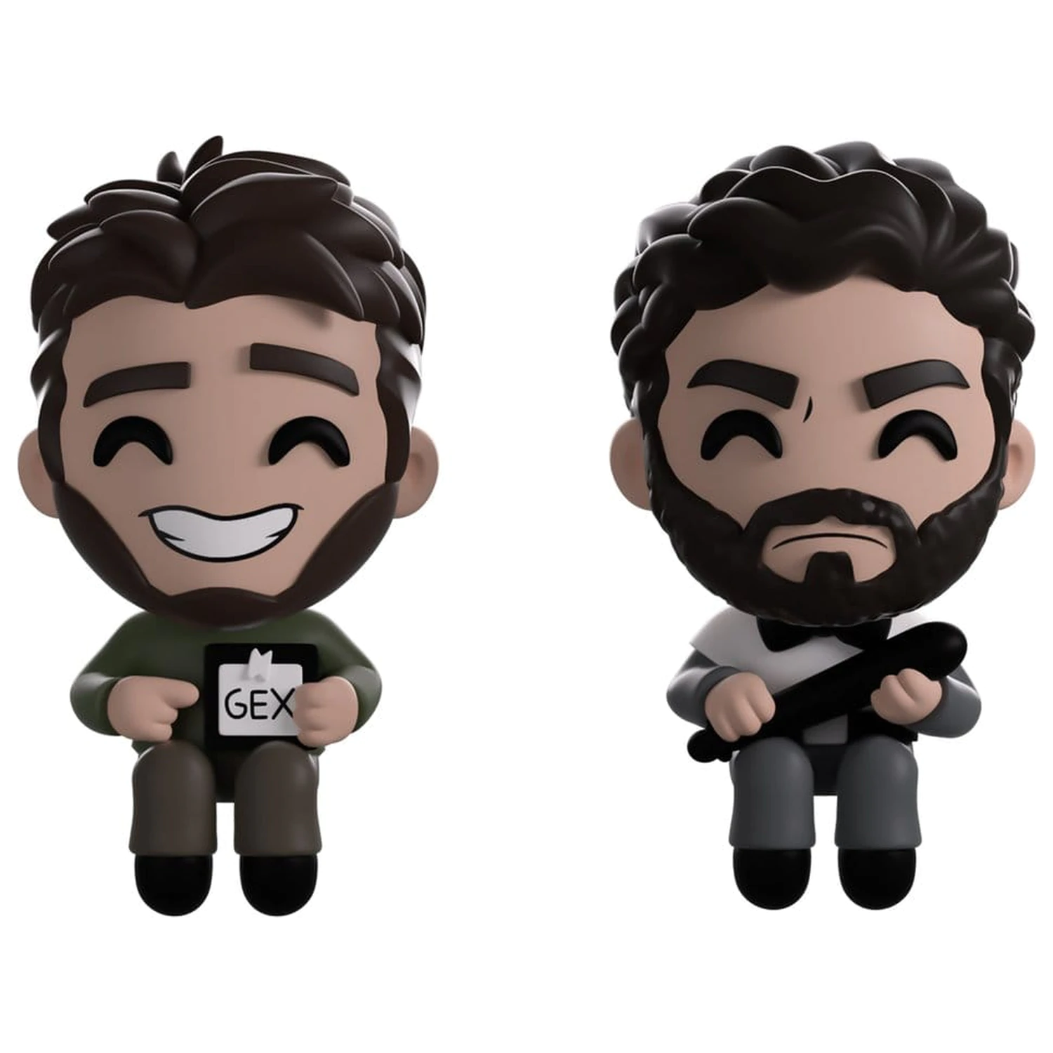 Scott the Woz Vinyl figurák Jeb Jab & Rex Mohs Monitor Buddiez 6 cm termékfotó