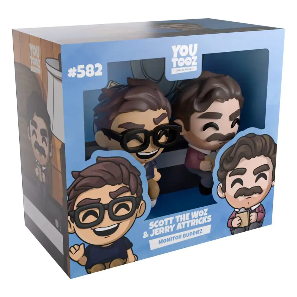 Scott the Woz Vinyl figurák Scott the Woz & Jerry Attricks Monitor Buddiez        termékfotó