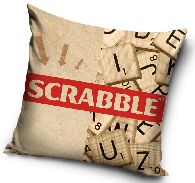 Scrabble párnahuzat 40*40 cm termékfotó