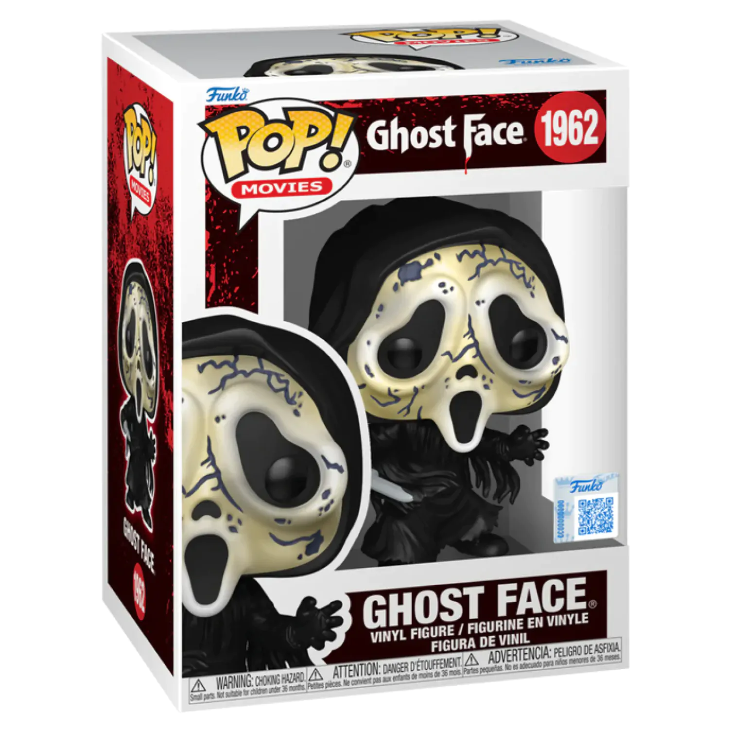 Scream Funko POP! figura - Ghost Face Distressed Mask termékfotó