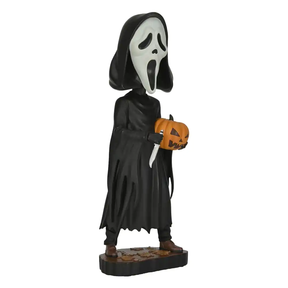Scream Ghost Face with Pumpkin Head Knocker Bobble-Head figura 20 cm termékfotó