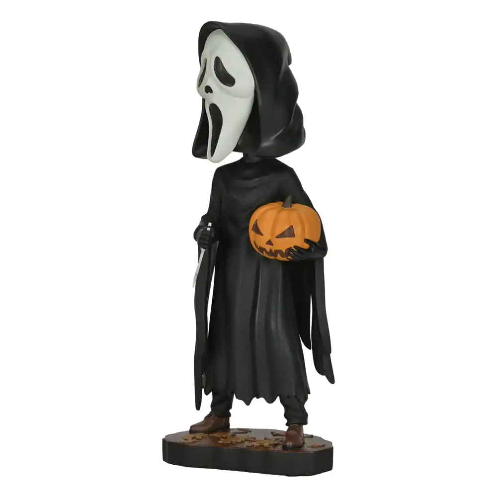 Scream Ghost Face with Pumpkin Head Knocker Bobble-Head figura 20 cm termékfotó