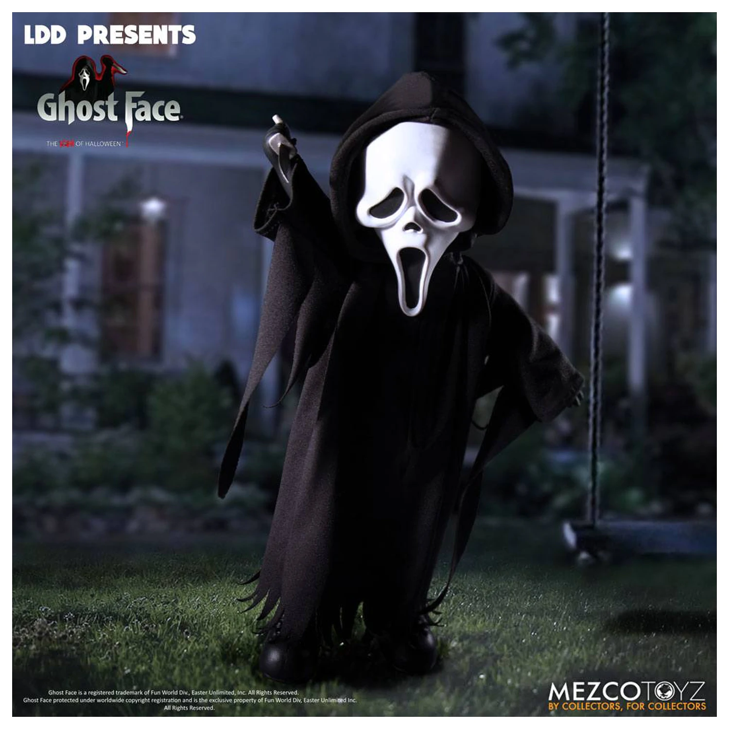 Scream Living Dead Dolls Doll Ghost Face figura 25 cm termékfotó