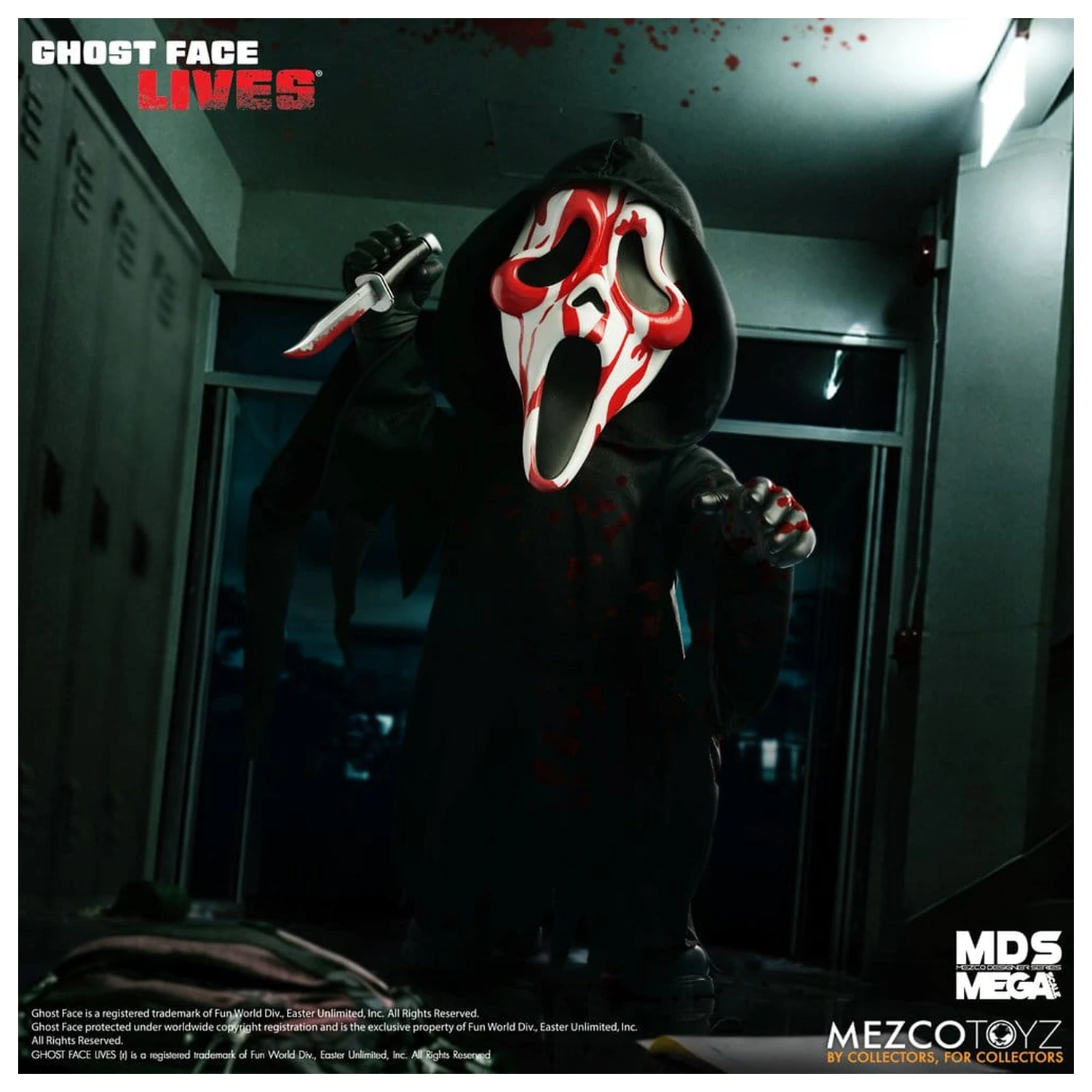 Scream MDS Roto Bloody Ghost Face figura 38 cm termékfotó