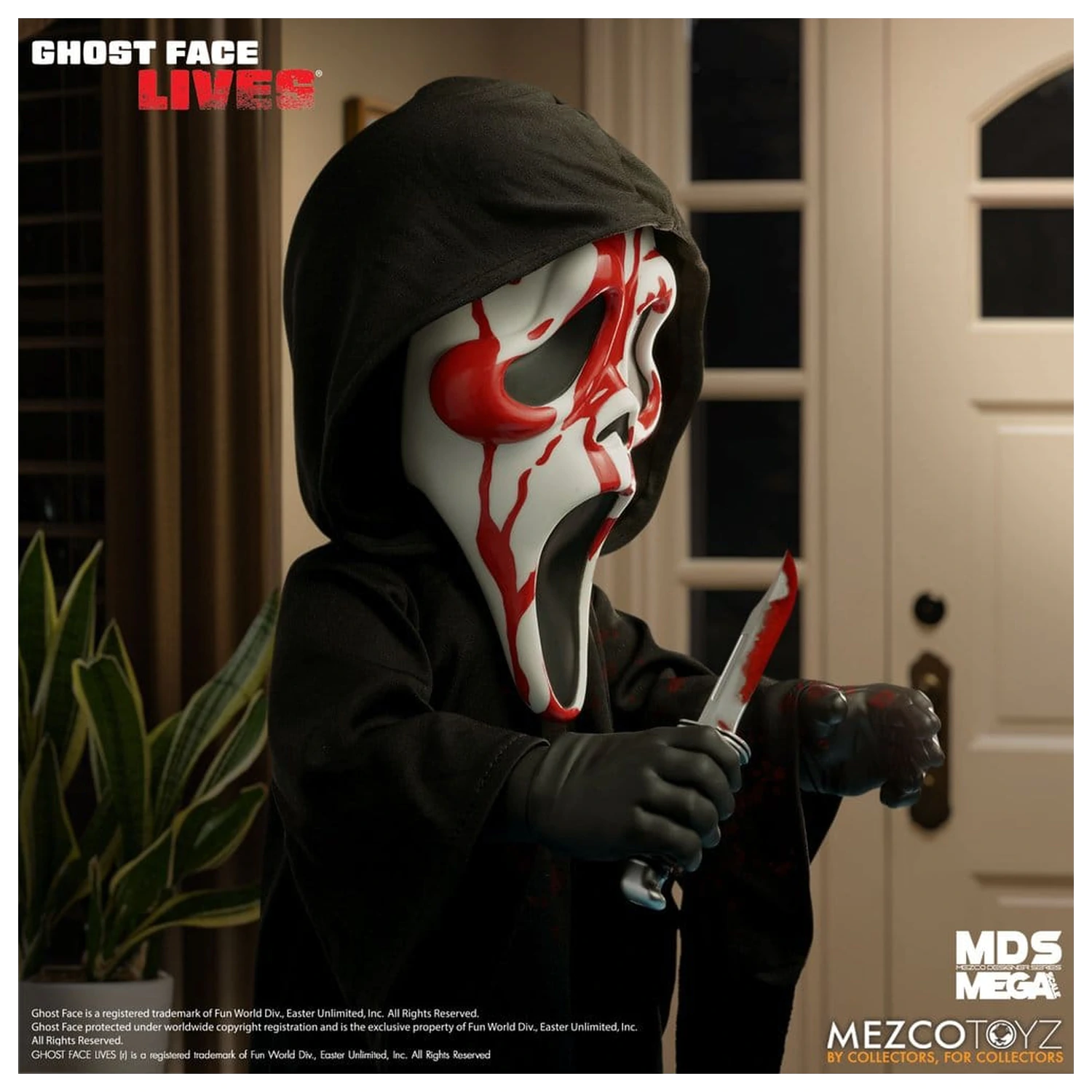 Scream MDS Roto Bloody Ghost Face figura 38 cm termékfotó