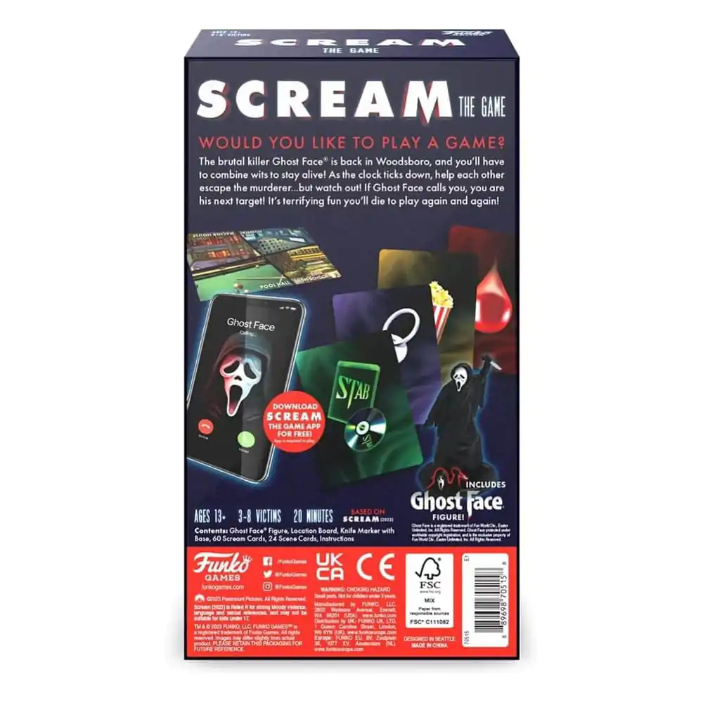 Scream: The Game Strategy game *English Version* termékfotó