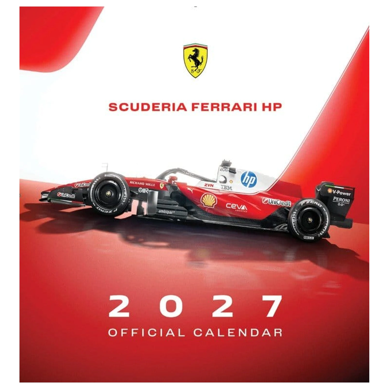 Scuderia Ferrari HP 2027 naptár 30 x 30 cm termékfotó