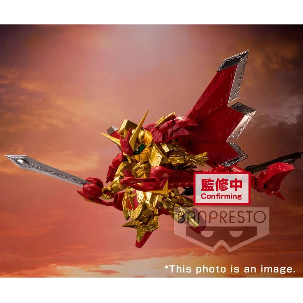 SD Gundam PVC szobor figura Superior Dragon Knight of Light 9 cm termékfotó