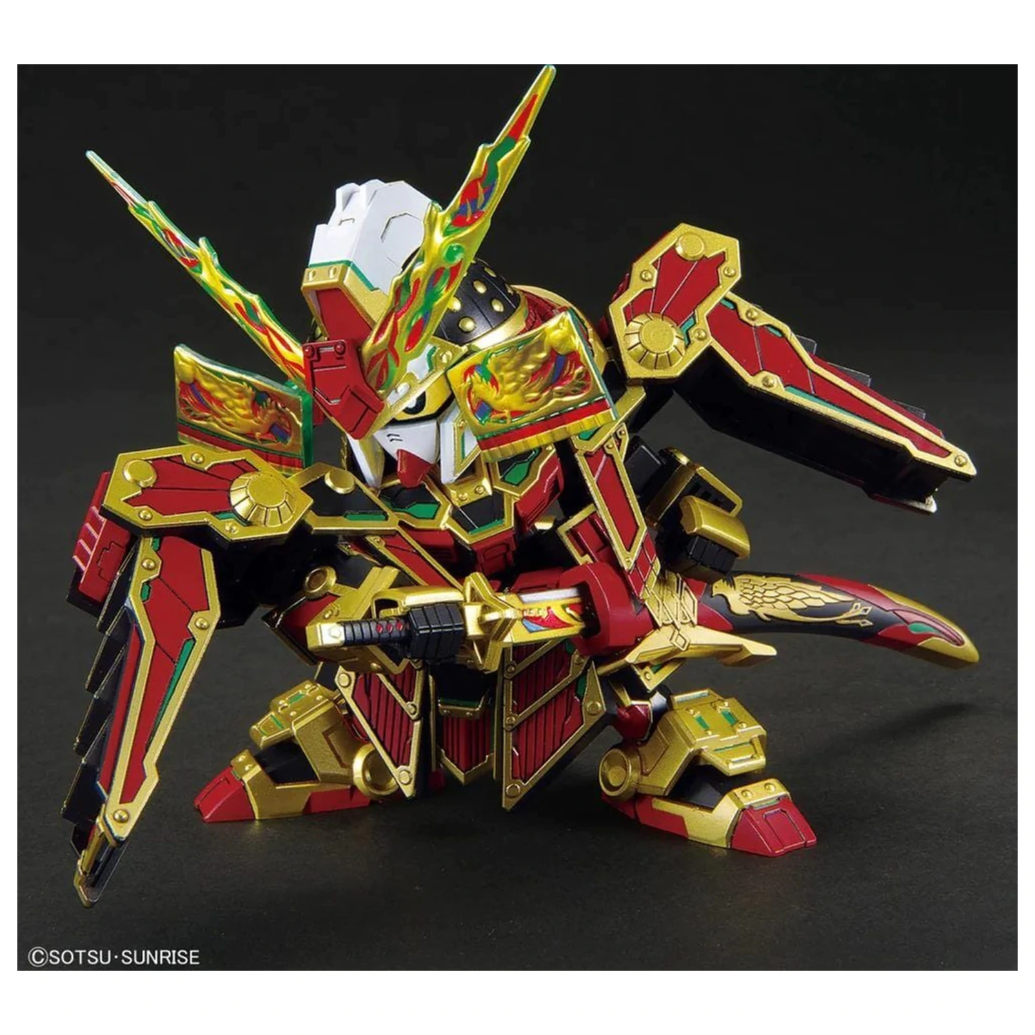 SD Gundam World Heroes Musha Gundam The 78th modell készlet termékfotó