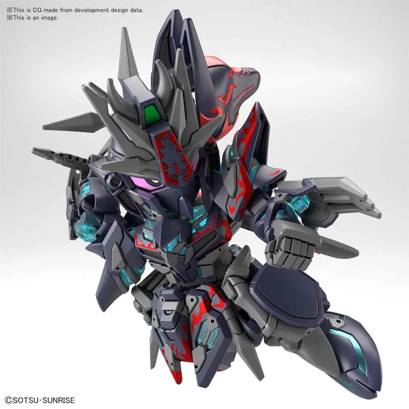 SD Gundam World Heroes Sasuke Delta Gundam modell készlet figura termékfotó