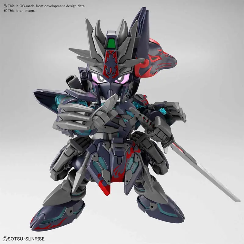 SD Gundam World Heroes Sasuke Delta Gundam modell készlet figura termékfotó
