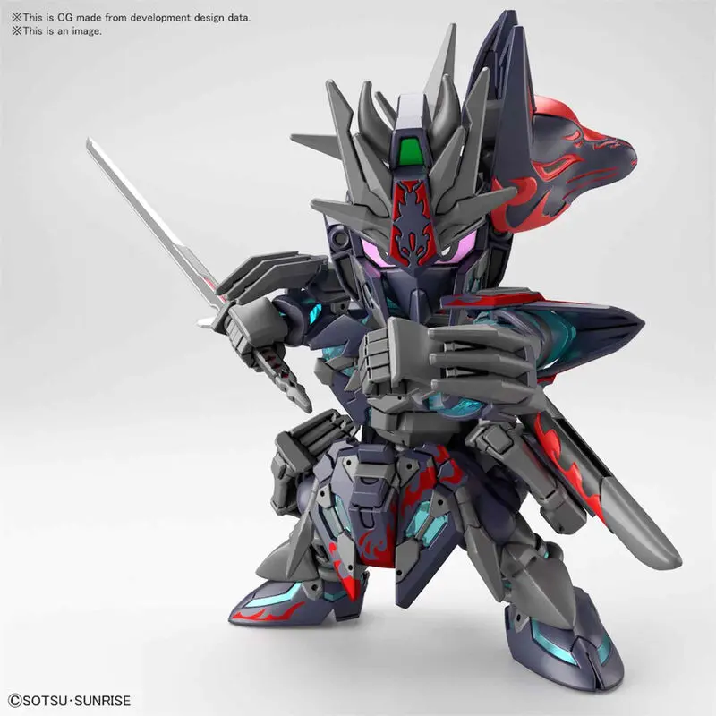 SD Gundam World Heroes Sasuke Delta Gundam modell készlet figura termékfotó