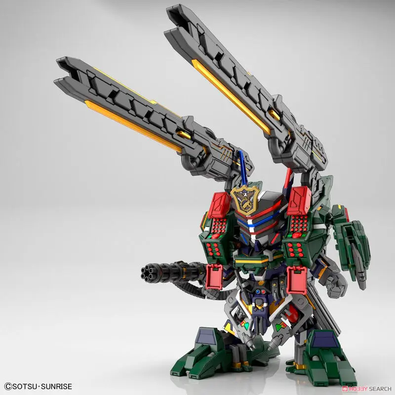 SD Gundam World Heroes Sergeant Verde Buster Gundam modell készlet figura termékfotó