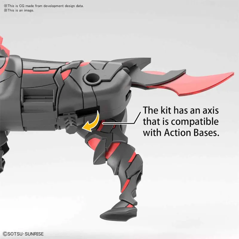 SD Gundam World Heroes War Horse modell készlet figura termékfotó