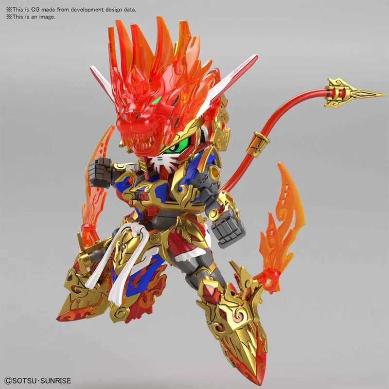 SD Gundam World Heroes Wukong Impulse Gundam modell készlet figura termékfotó