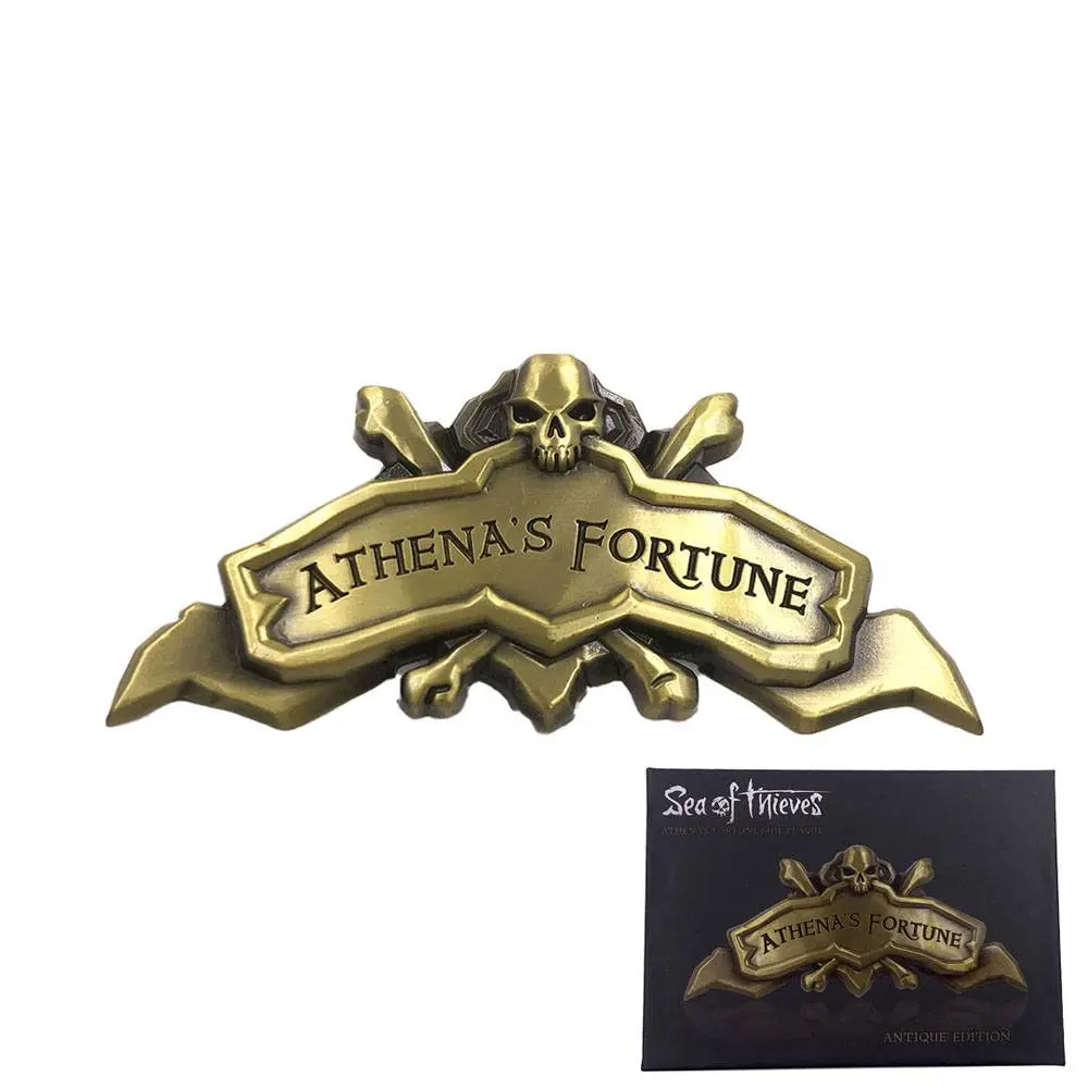 Sea of Thieves Athena's Fortune Ship Antique plakett termékfotó