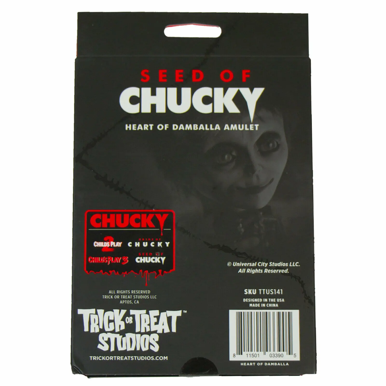 Seed of Chucky Heart of Damballa Amulet nyaklánc termékfotó