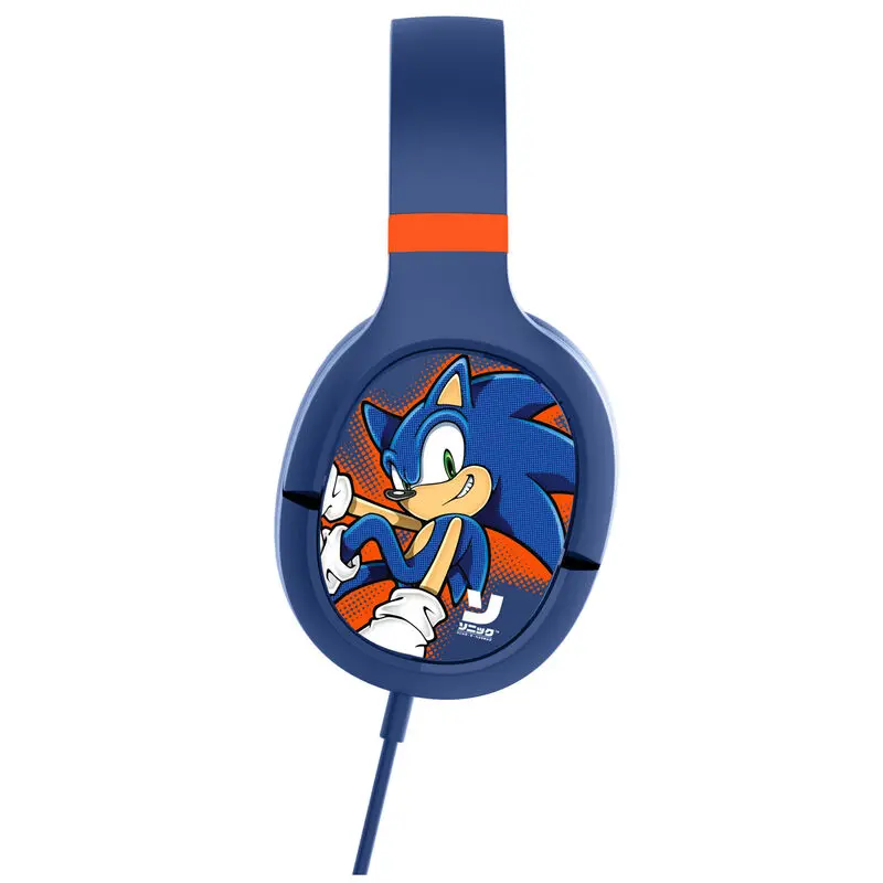 Sega Classic Sonic the Hedgehog Blue gaming fejhallgató fülhallgató termékfotó