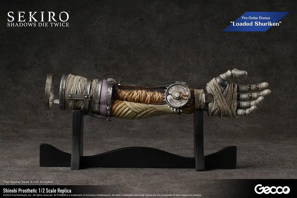 Sekiro: Shadows Die Twice 1/2 Shinobi Prosthetic replika 32 cm termékfotó