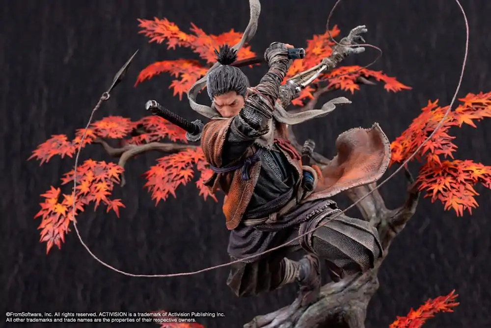 Sekiro: Shadows Die Twice 1/7 Wolf PVC szobor figura 42 cm termékfotó