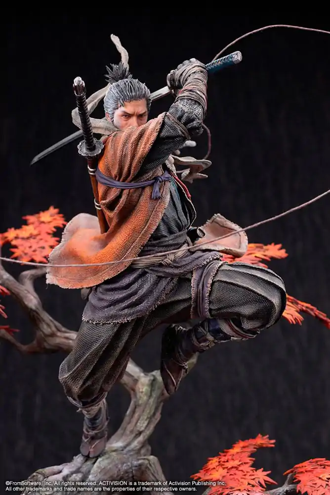 Sekiro: Shadows Die Twice 1/7 Wolf PVC szobor figura 42 cm termékfotó