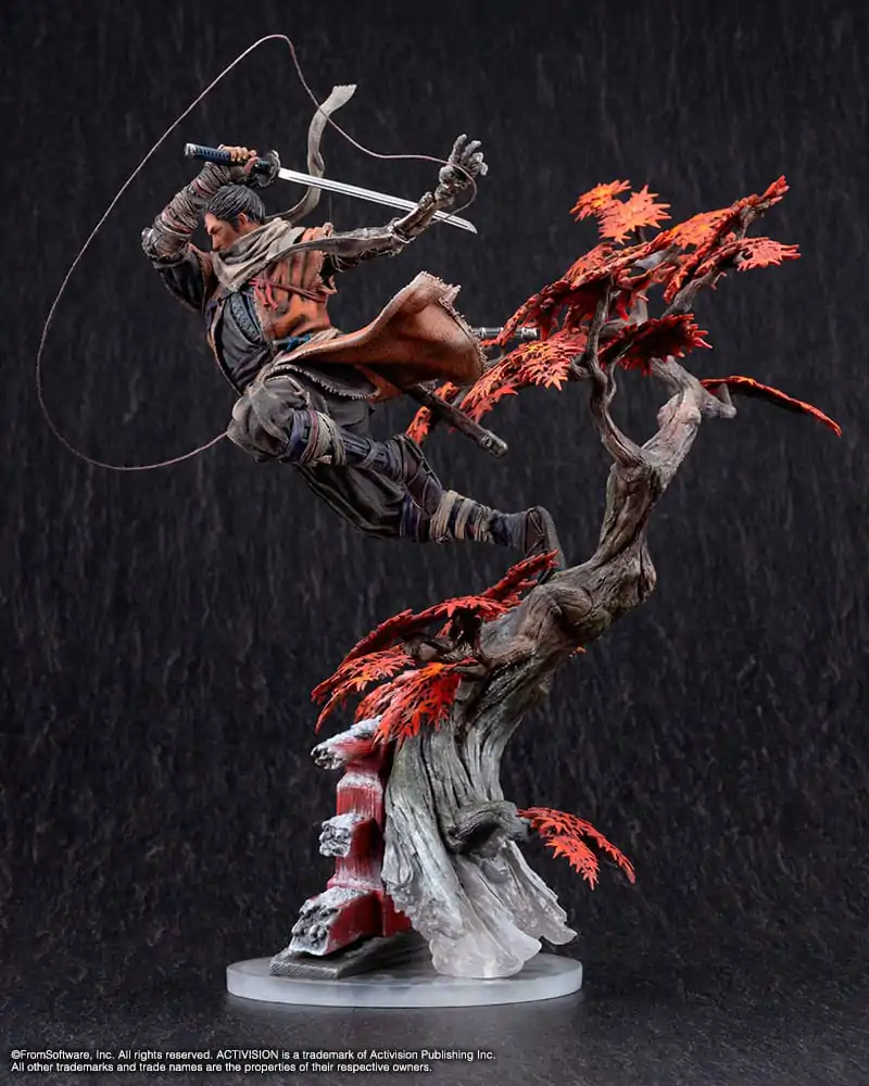 Sekiro: Shadows Die Twice 1/7 Wolf PVC szobor figura 42 cm termékfotó