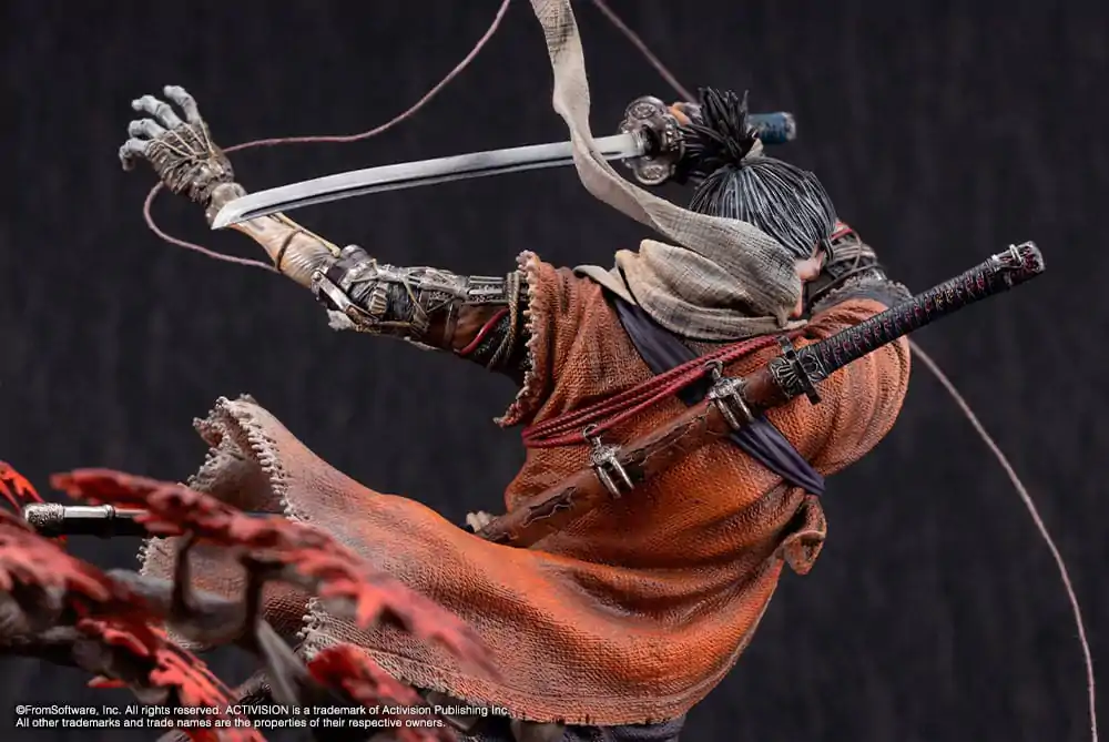 Sekiro: Shadows Die Twice 1/7 Wolf PVC szobor figura 42 cm termékfotó
