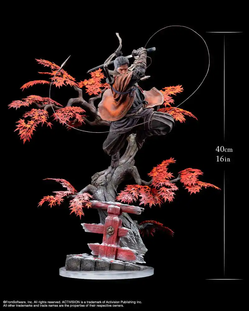 Sekiro: Shadows Die Twice 1/7 Wolf PVC szobor figura 42 cm termékfotó