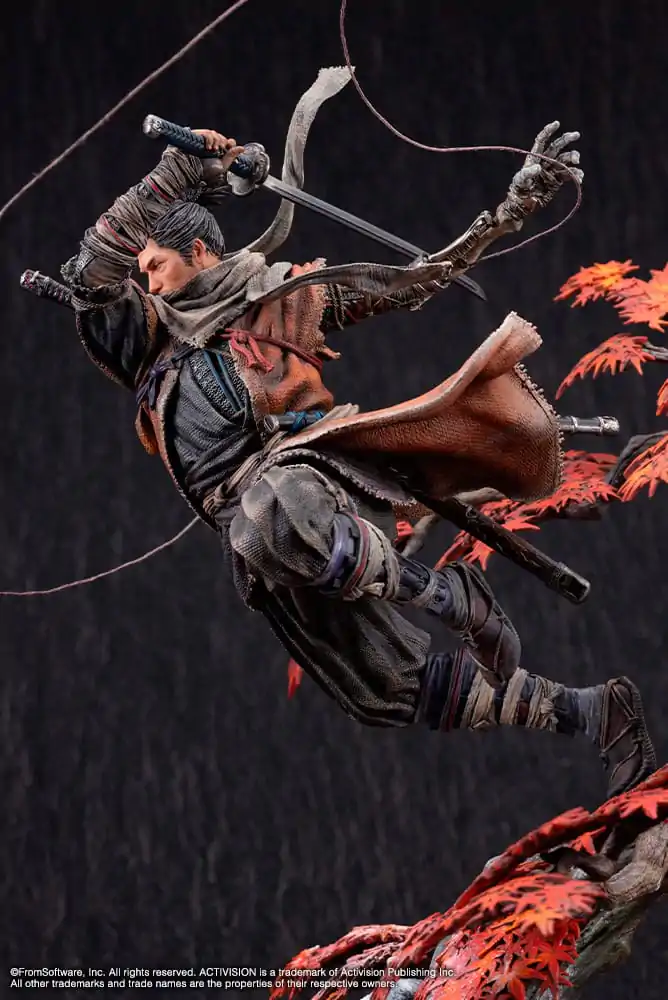 Sekiro: Shadows Die Twice 1/7 Wolf PVC szobor figura 42 cm termékfotó