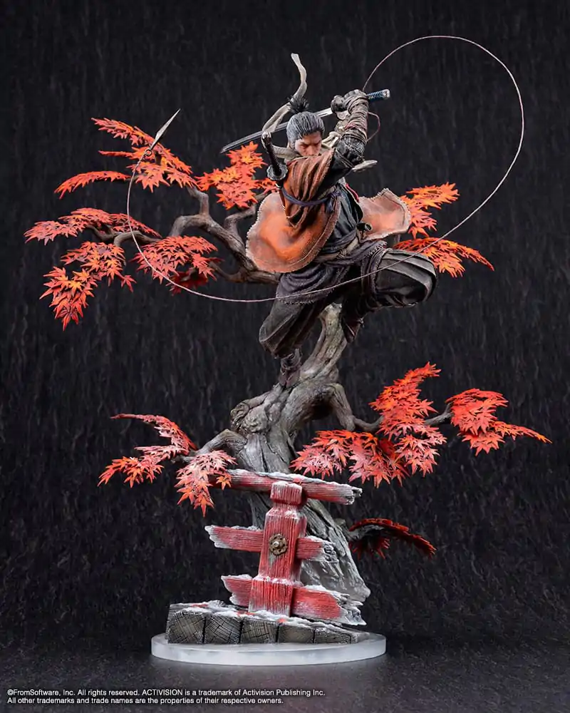 Sekiro: Shadows Die Twice 1/7 Wolf PVC szobor figura 42 cm termékfotó