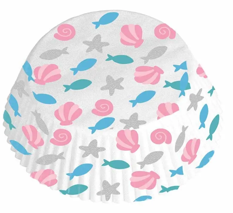 Sellő muffin papír 48 db-os termékfotó