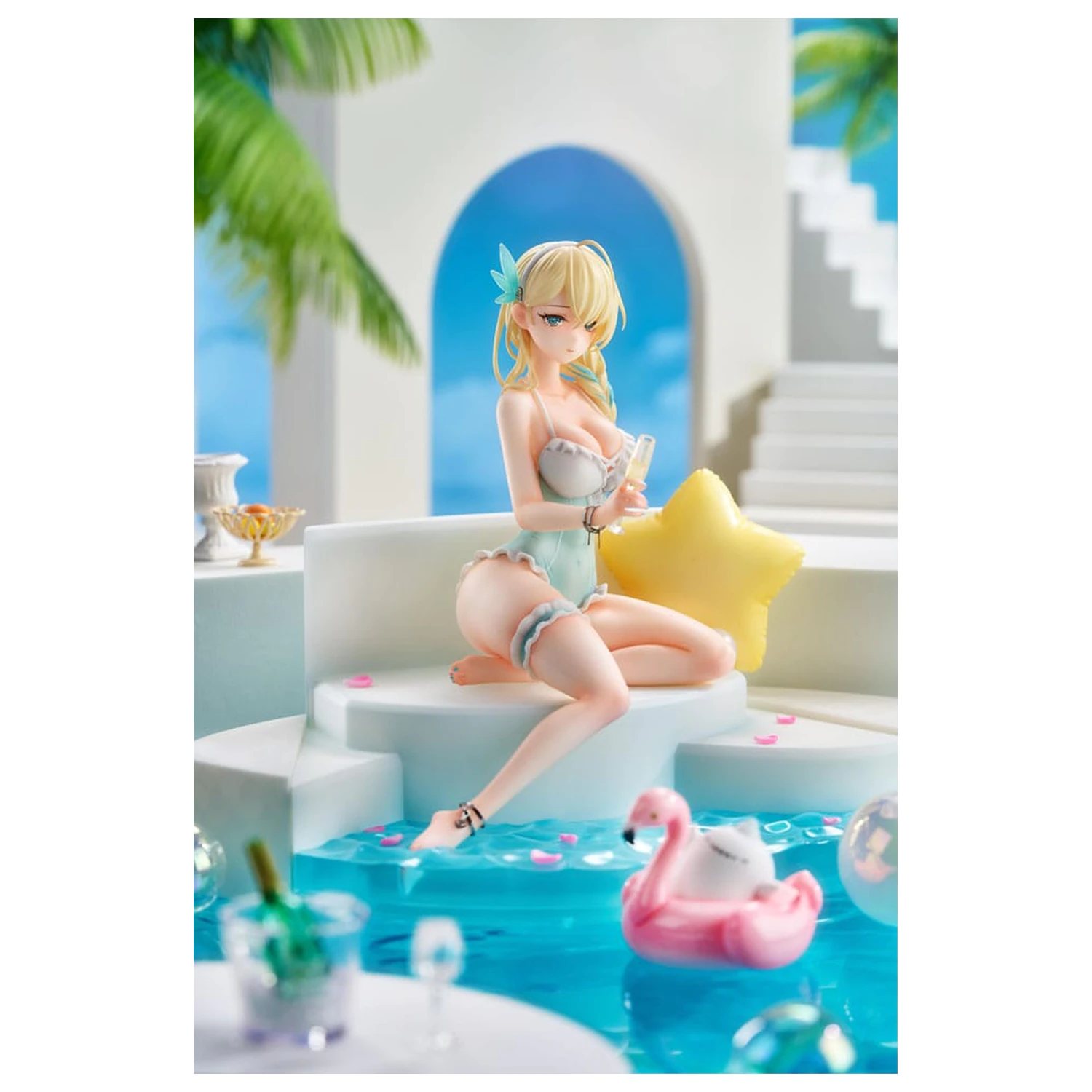 Senkan Shoujo R 1/7 Lexington (CV-16) Summer of Ingleside Ver. PVC szobor figura 19 cm   termékfotó
