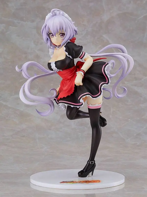 Senki Zesshou Symphogear G 1/7 Chris Yukine: Lovely Maid Style AQ PVC szobor figura 21 cm termékfotó