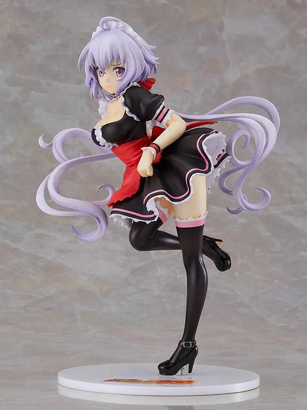 Senki Zesshou Symphogear G 1/7 Chris Yukine: Lovely Maid Style AQ PVC szobor figura 21 cm termékfotó