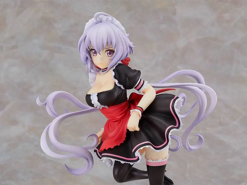 Senki Zesshou Symphogear G 1/7 Chris Yukine: Lovely Maid Style AQ PVC szobor figura 21 cm termékfotó