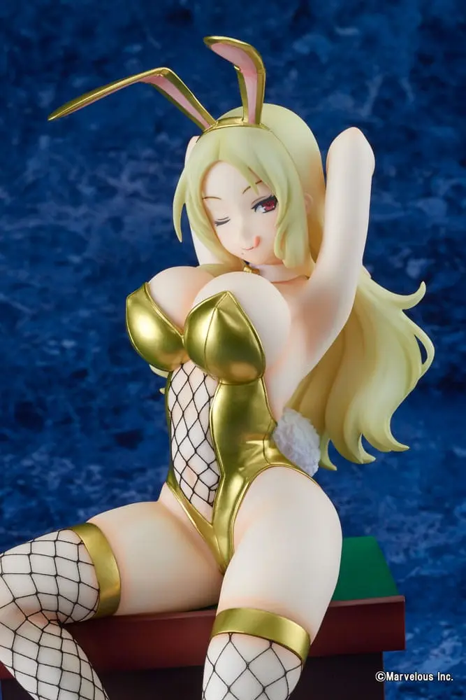 Senran Kagura 1/5 Rate Mo AgeAge Shiki Limited Gold Ver. szobor figura 29 cm termékfotó