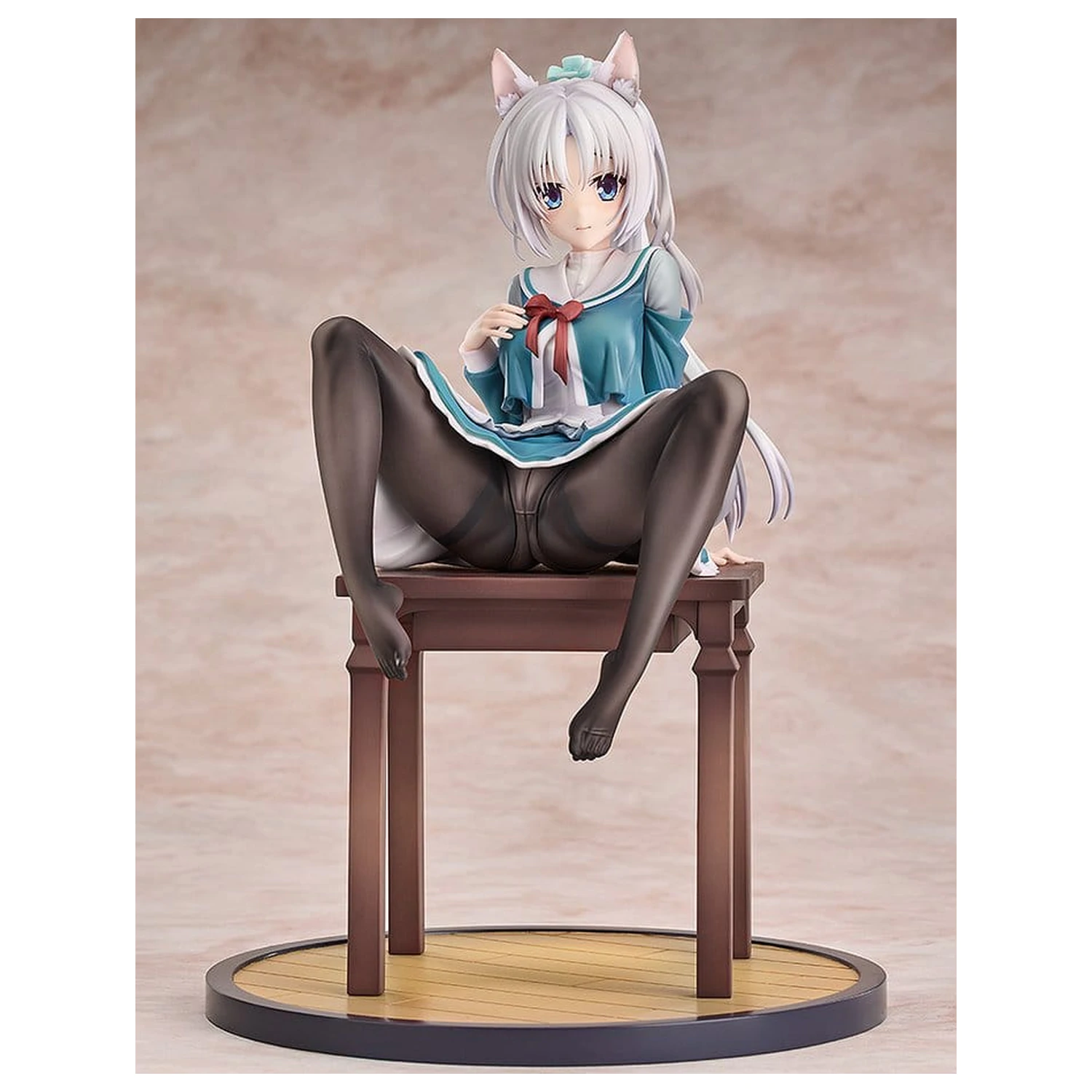 Senren*Banka 1/7 Yoshino Asatake Animal Ears School Uniform Ver. PVC figura 21 cm termékfotó