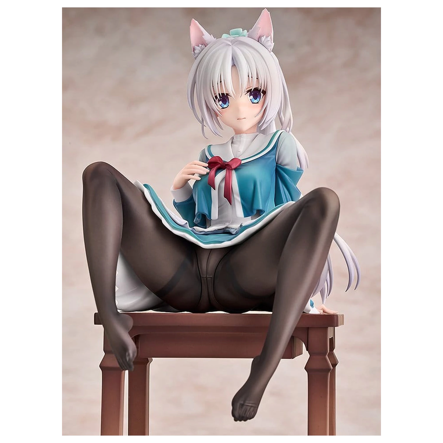 Senren*Banka 1/7 Yoshino Asatake Animal Ears School Uniform Ver. PVC figura 21 cm termékfotó