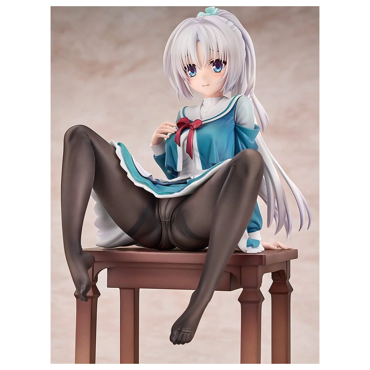 Senren*Banka 1/7 Yoshino Asatake Animal Ears School Uniform Ver. PVC figura 21 cm termékfotó