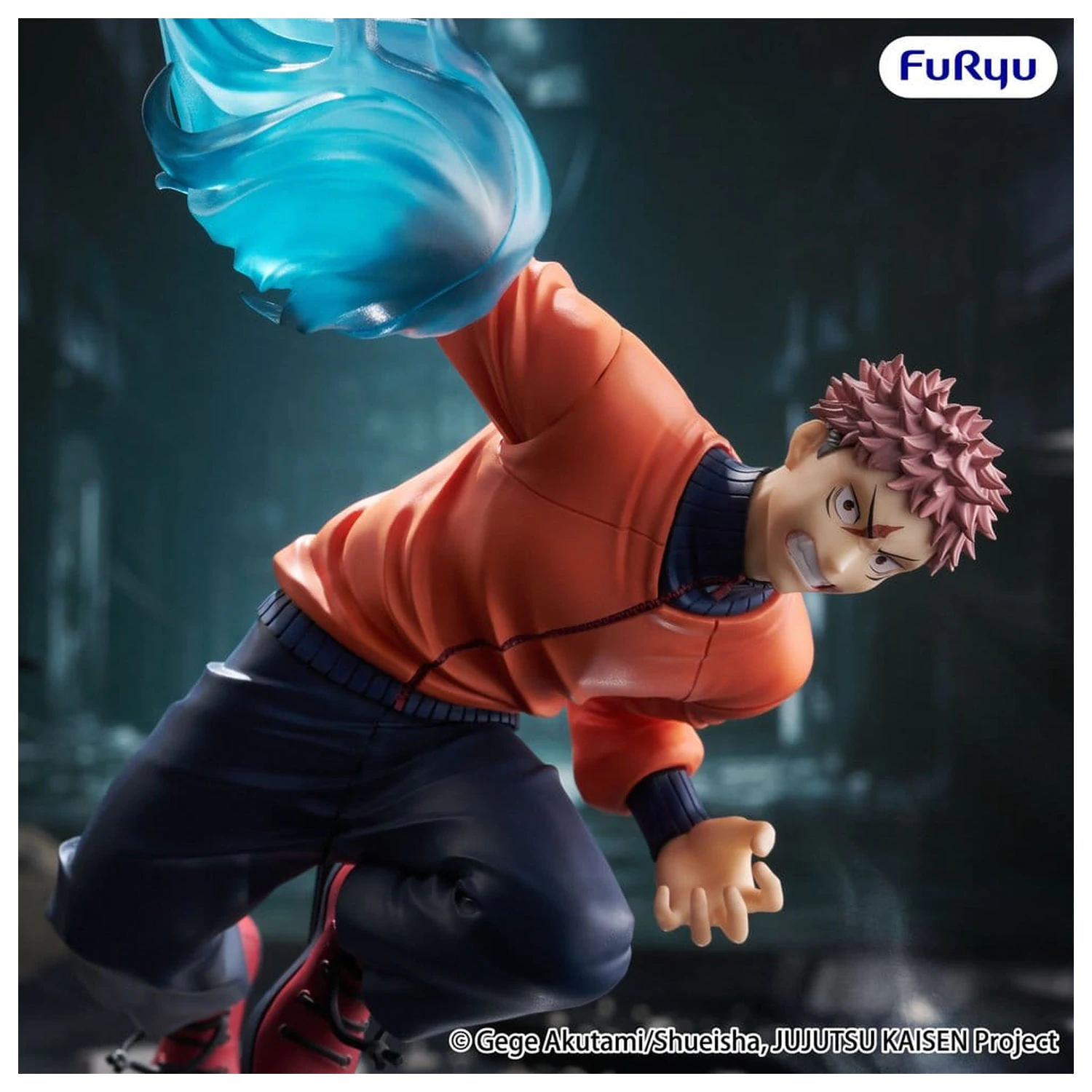 Jujutsu Kaisen Trio-Try-iT Yuji Itadori PVC szobor figura 19 cm termékfotó