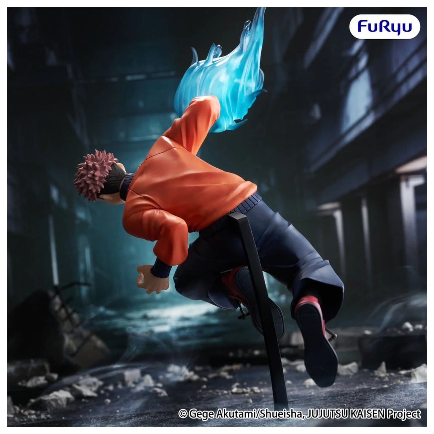 Jujutsu Kaisen Trio-Try-iT Yuji Itadori PVC szobor figura 19 cm termékfotó