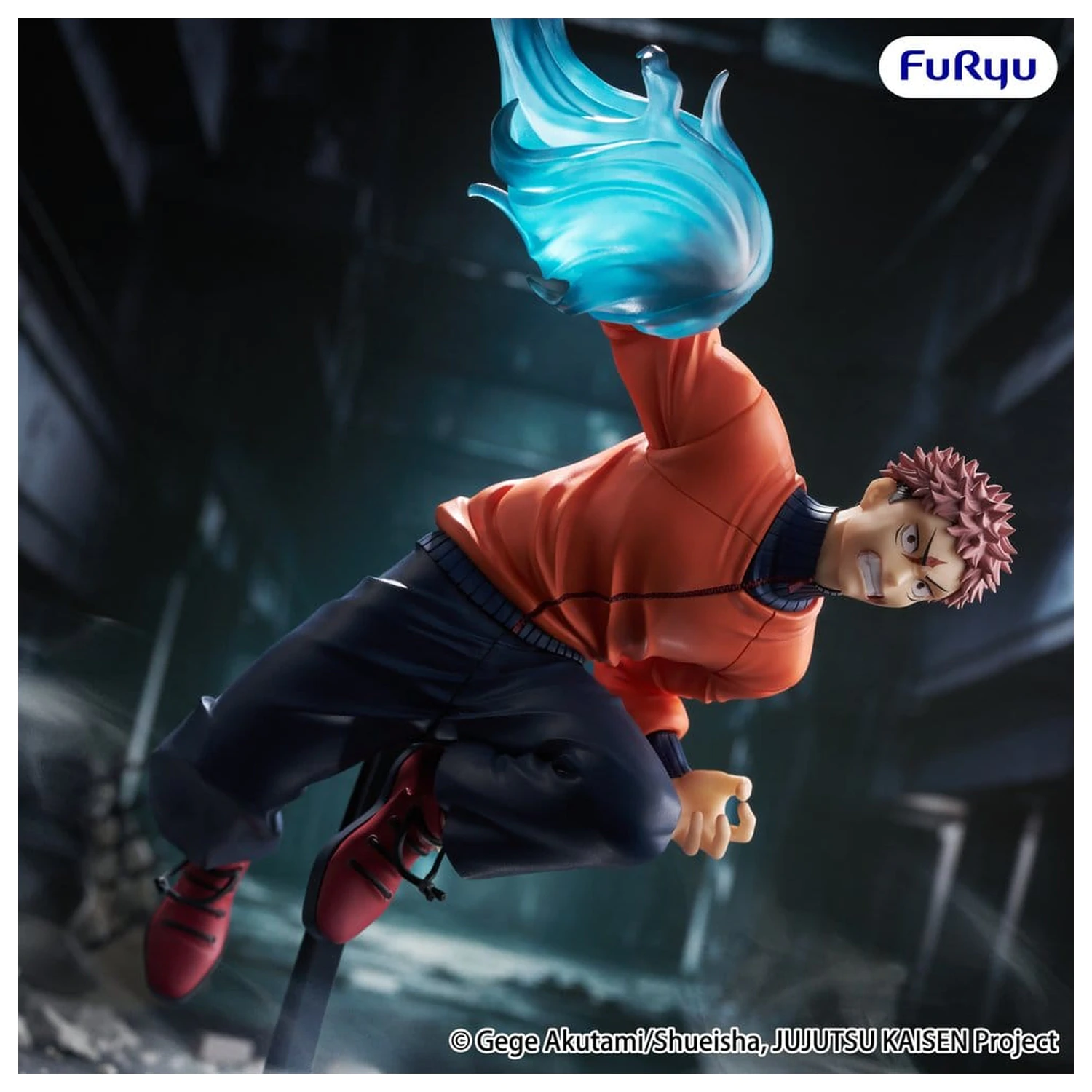 Jujutsu Kaisen Trio-Try-iT Yuji Itadori PVC szobor figura 19 cm termékfotó