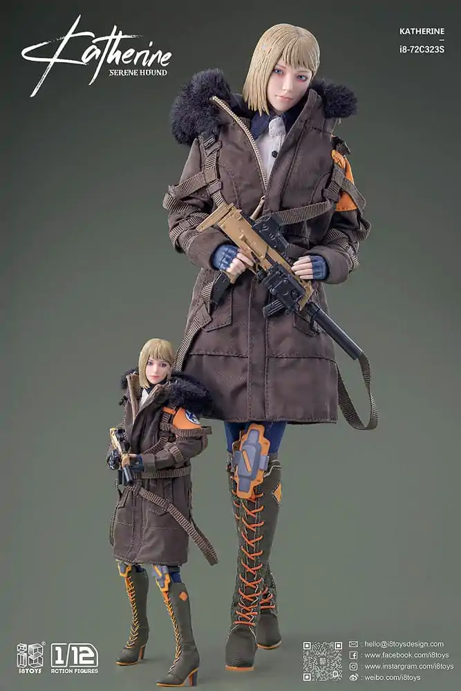 Serene Hound Pocket Collection 1/12 Katherine Deluxe Ver. akciófigura 15 cm termékfotó