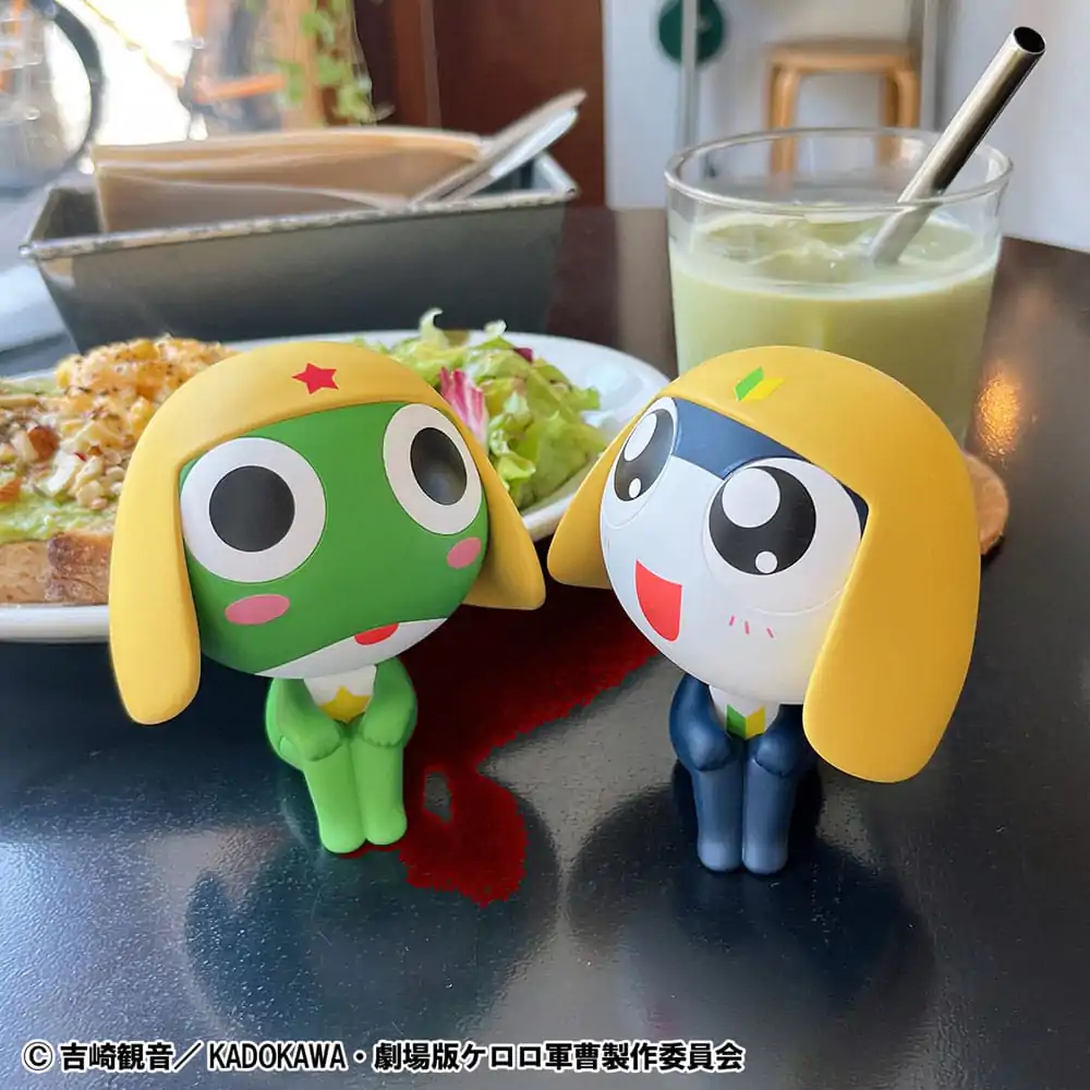 Sergeant Frog Look Up Keroro & Tamama PVC szobor figura csomag 11 cm    termékfotó