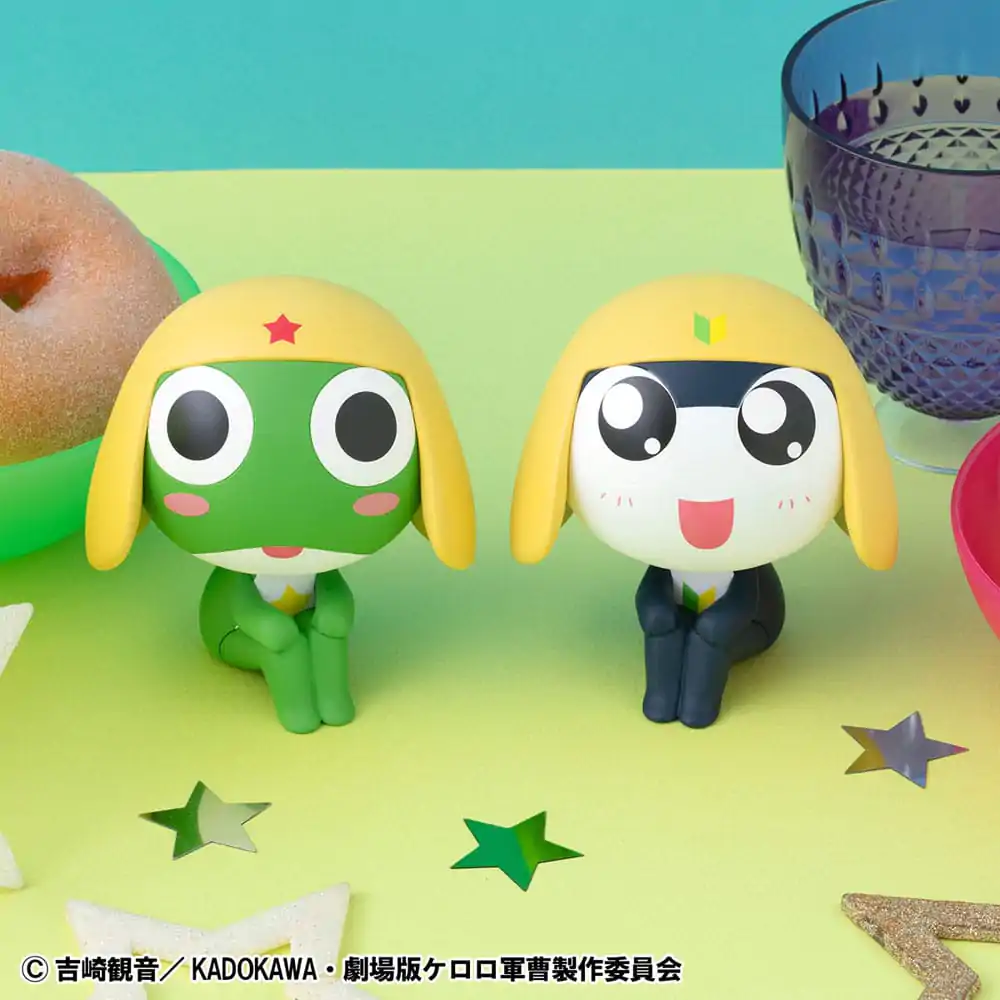 Sergeant Frog Look Up Keroro & Tamama PVC szobor figura csomag 11 cm    termékfotó