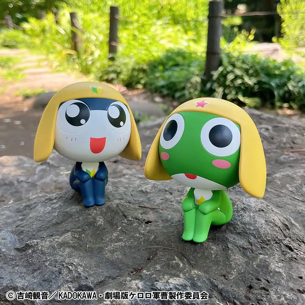Sergeant Frog Look Up Keroro & Tamama PVC szobor figura csomag 11 cm    termékfotó